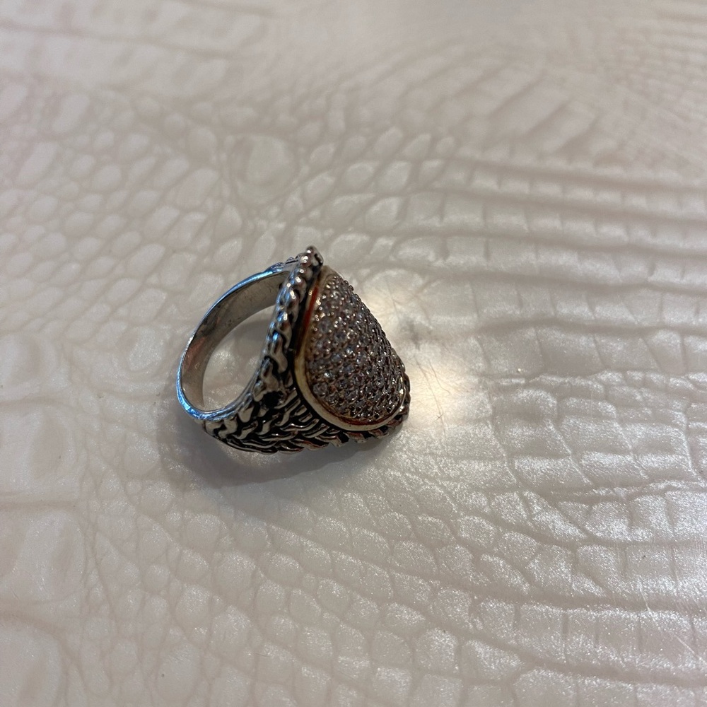 Silver ring vintage - Picture 6 of 7